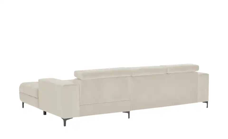 switch Ecksofa Caro aus Mikrofaser, Rückansicht