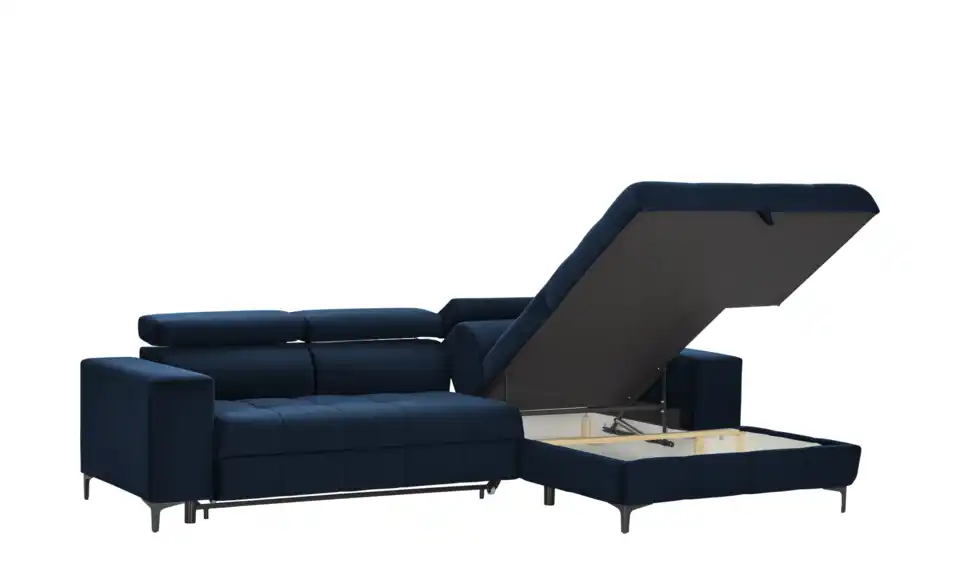 switch Ecksofa Caro aus Mikrofaser, Funktionsansicht