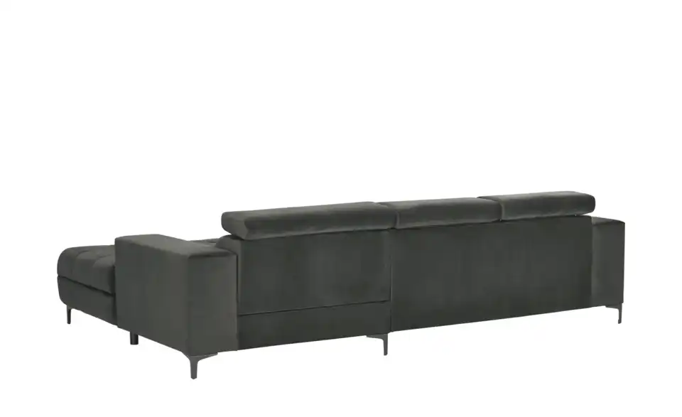 switch Ecksofa Caro aus Mikrofaser, Rückansicht