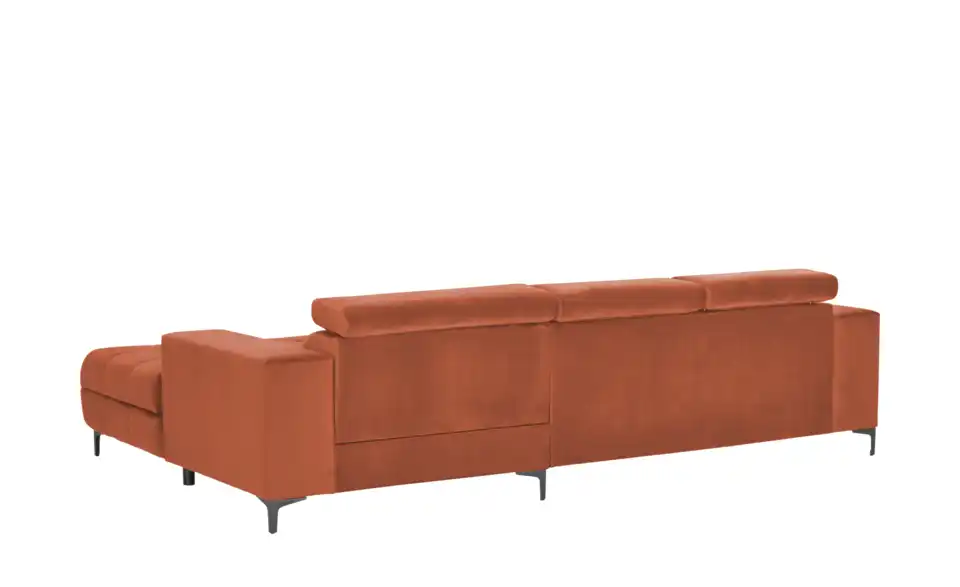 switch Ecksofa Caro aus Mikrofaser, Rückansicht