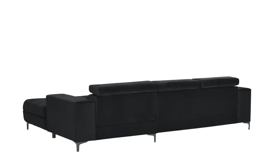 switch Ecksofa Caro aus Mikrofaser, Rückansicht