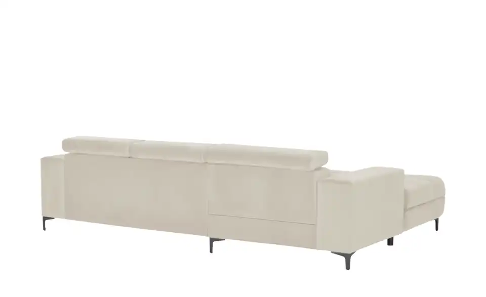 switch Ecksofa Caro aus Mikrofaser, Rückansicht