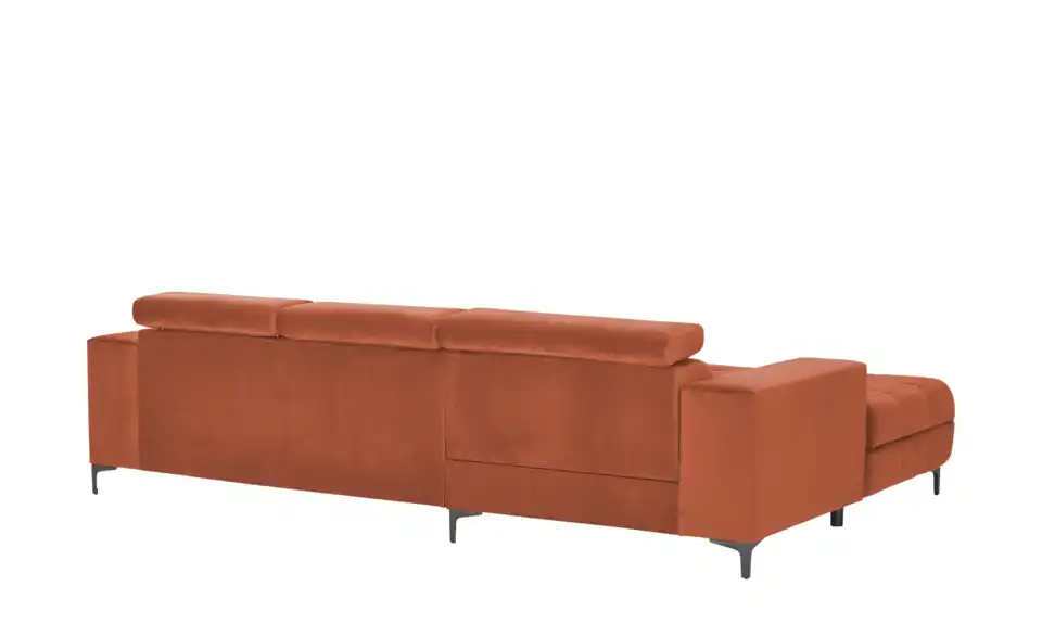 switch Ecksofa Caro aus Mikrofaser, Rückansicht