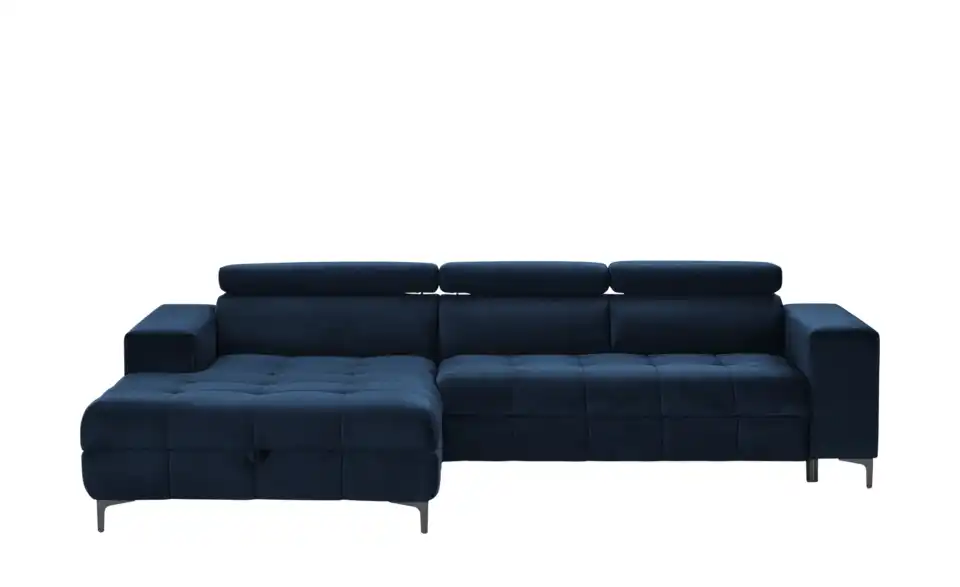 switch Ecksofa Caro aus Mikrofaser, Frontansicht