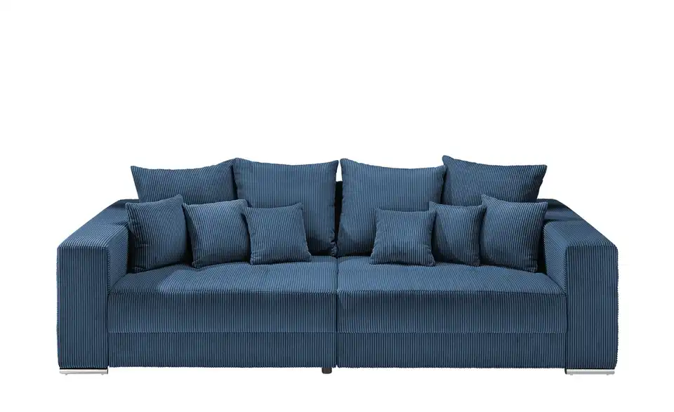 uno Bigsofa Ricardo aus Cordstoff, Frontansicht