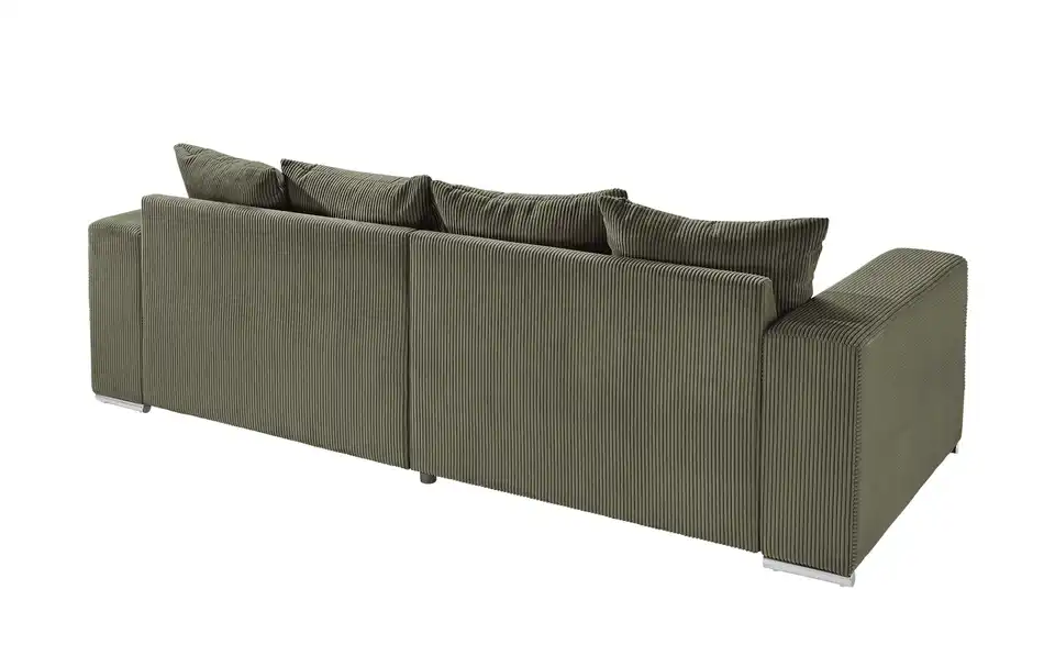 uno Bigsofa Ricardo aus Cordstoff, Rückansicht