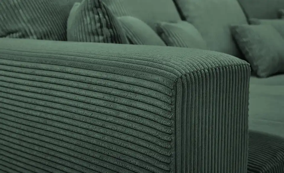 uno Bigsofa Ricardo aus Cordstoff, Detailansicht