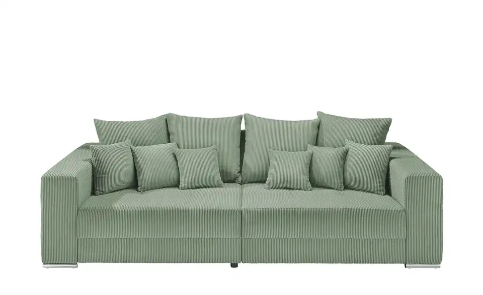 uno Bigsofa Ricardo aus Cordstoff, Frontansicht