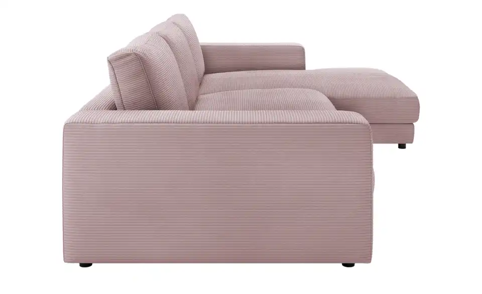 Jette Home Ecksofa Sila Cord, Profilansicht