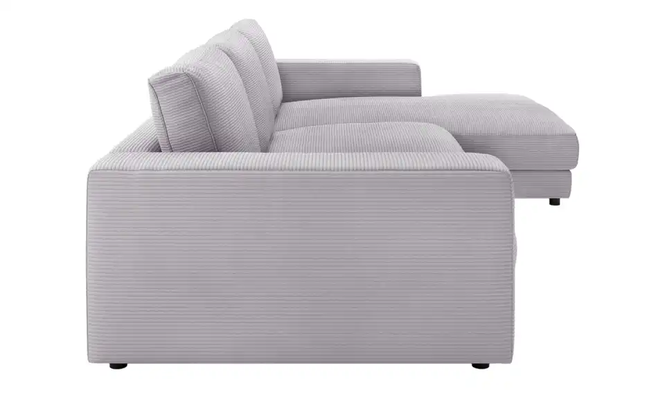 Jette Home Ecksofa Sila Cord, Profilansicht