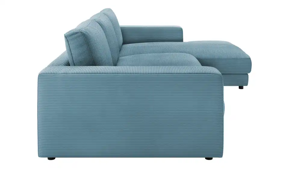 Jette Home Ecksofa Sila Cord, Profilansicht