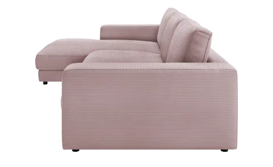 Jette Home Ecksofa Sila Cord, Profilansicht