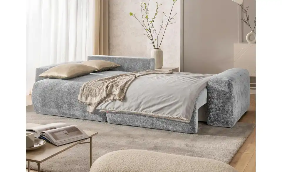 S-STYLE Ecksofa Puffy mit Schlaffunktion, Funktionsansicht