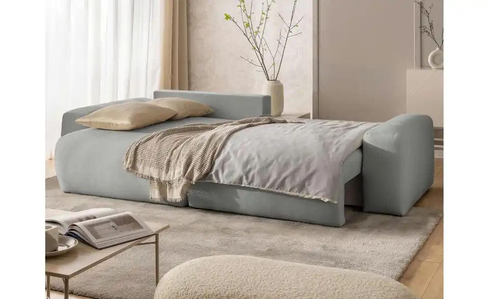 S-STYLE Ecksofa Puffy mit Schlaffunktion, Funktionsansicht