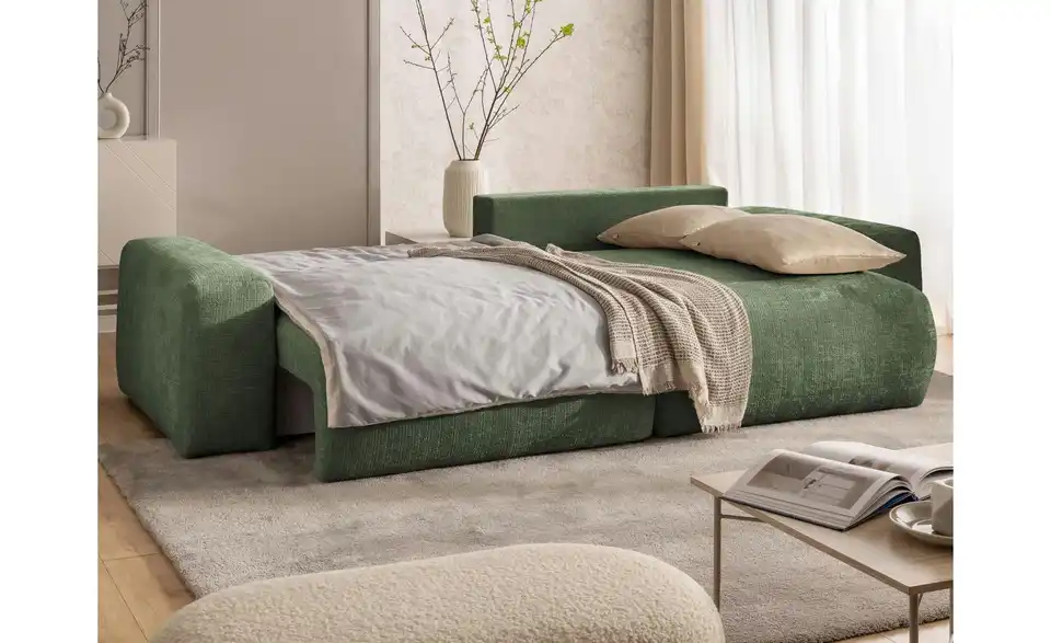 S-STYLE Ecksofa Puffy mit Schlaffunktion, Funktionsansicht