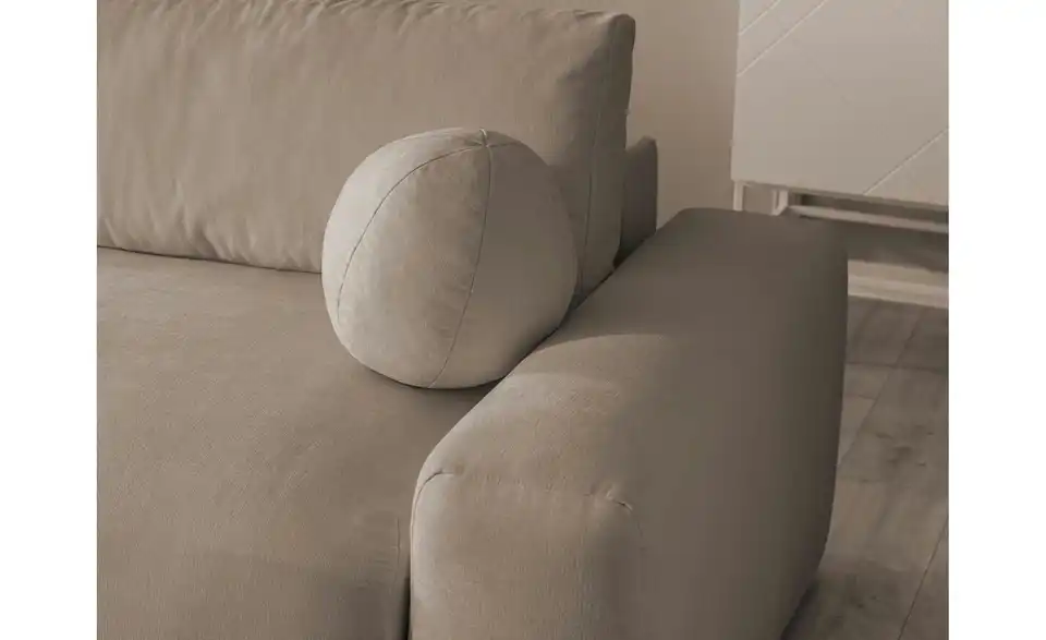S-STYLE Ecksofa Puffy mit Schlaffunktion, Detailansicht