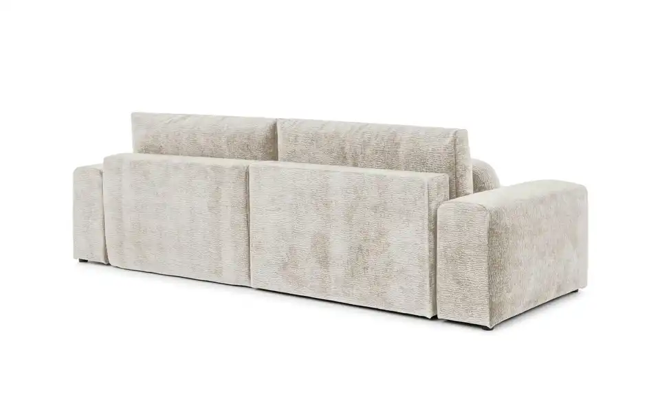 S-STYLE Ecksofa Puffy mit Schlaffunktion, Rückansicht