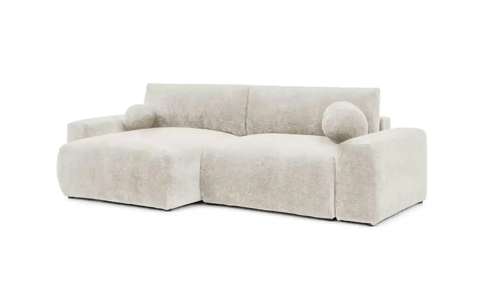 S-STYLE Ecksofa Puffy mit Schlaffunktion, Perspektive
