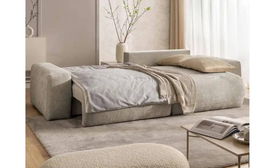 S-STYLE Ecksofa Puffy mit Schlaffunktion, Funktionsansicht
