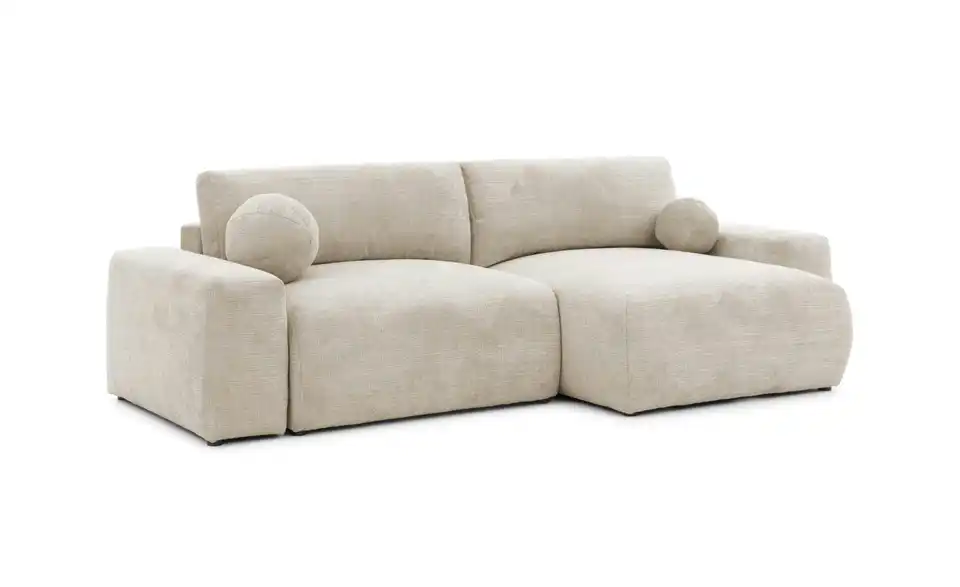 S-STYLE Ecksofa Puffy mit Schlaffunktion, Perspektive