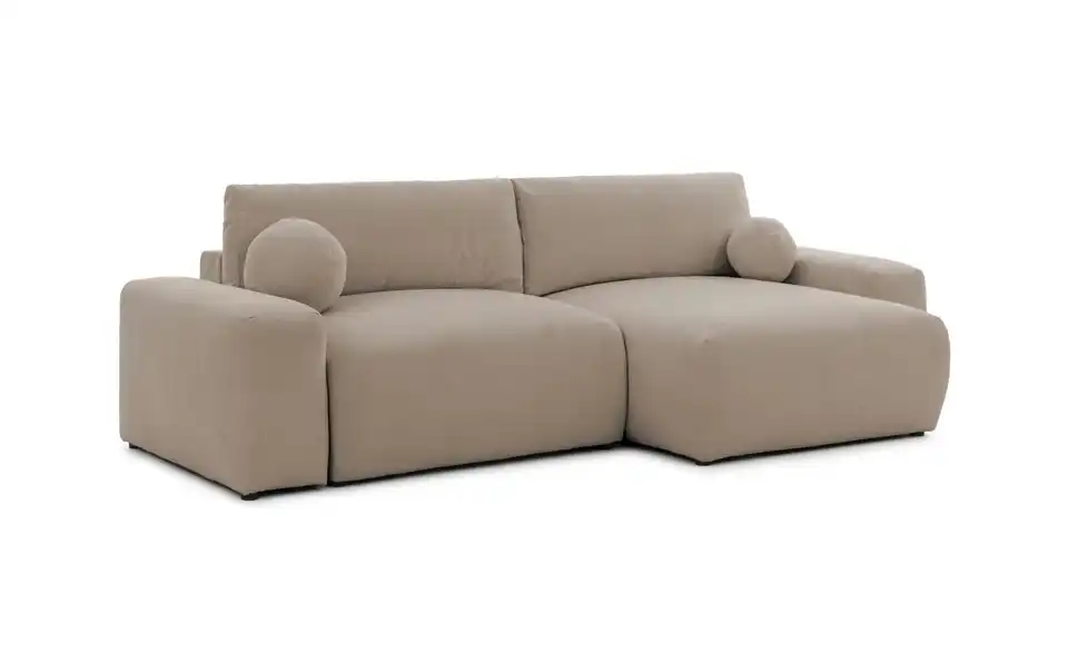 S-STYLE Ecksofa Puffy mit Schlaffunktion, Perspektive