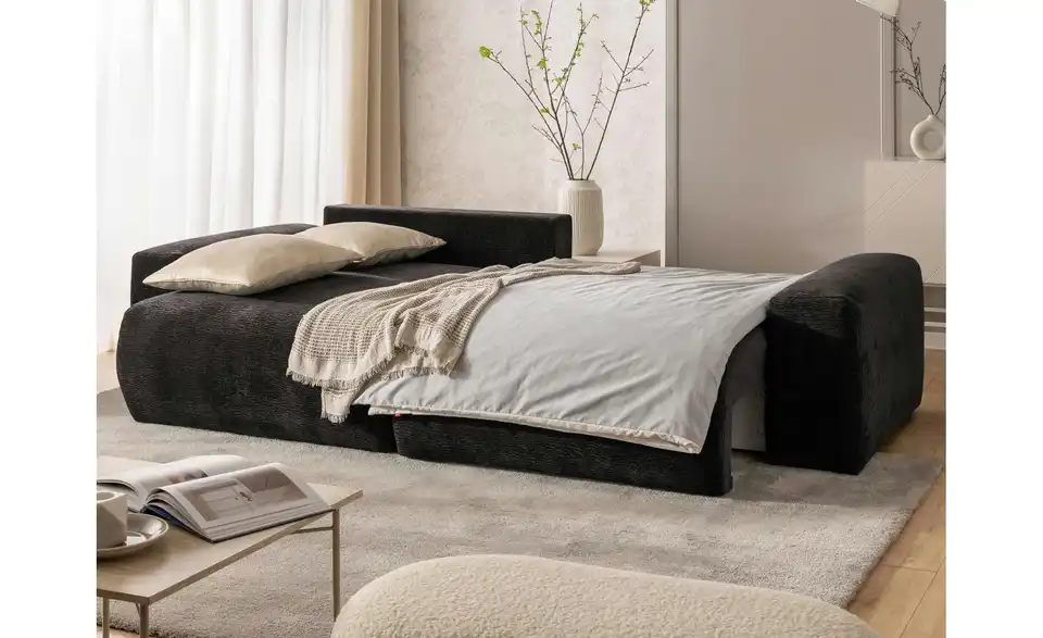 S-STYLE Ecksofa Puffy mit Schlaffunktion, Funktionsansicht