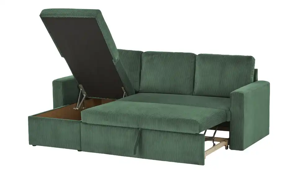 Ecksofa Xenia mit Schlaffunktion, Funktionsansicht