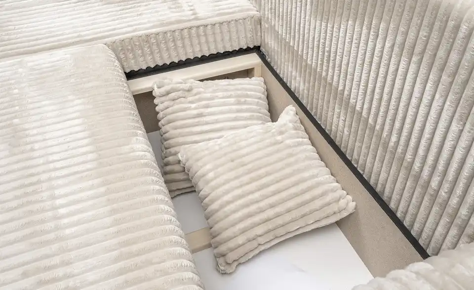 Ecksofa Goya mit Schlaffunktion, Detailansicht