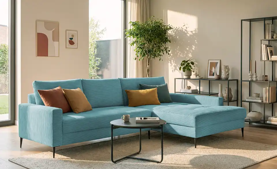 smart Ecksofa Lara, in Wohnsituation