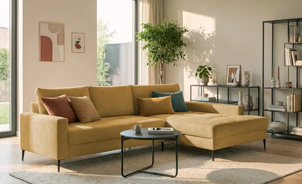 smart Ecksofa Lara, in Wohnsituation