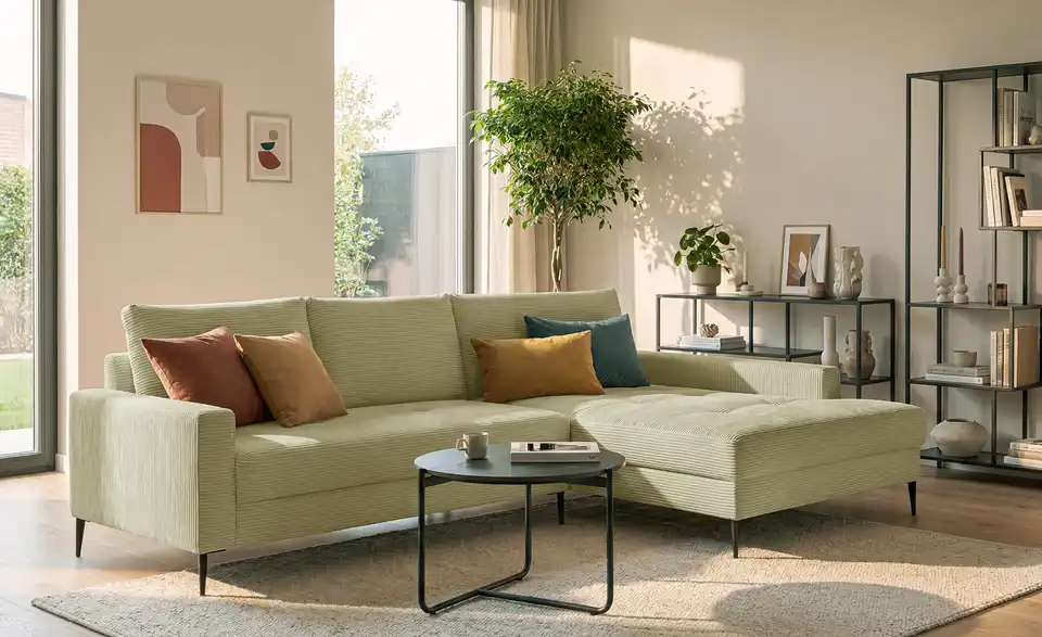 smart Ecksofa Lara, in Wohnsituation