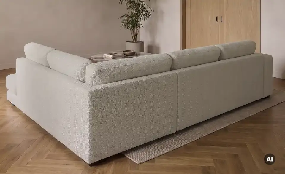 Höffner Selection Ecksofa Alva, Rückansicht