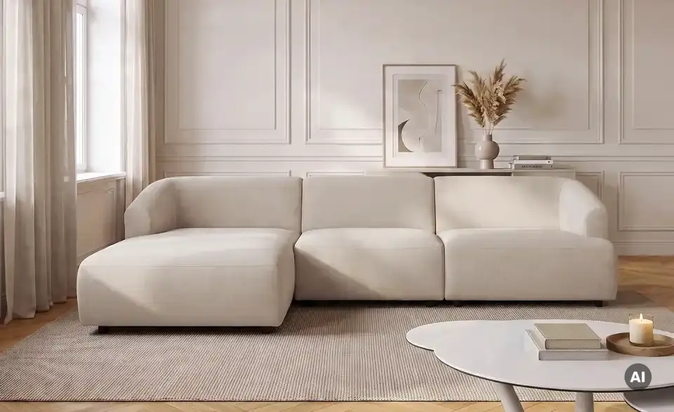 Höffner Selection Ecksofa Farina, in Wohnsituation
