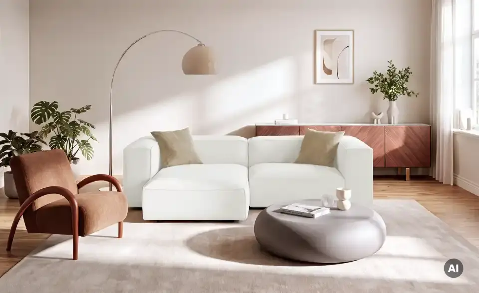 Ecksofa Noé, in Wohnsituation