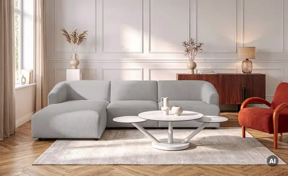 Höffner Selection Ecksofa Farina, in Wohnsituation