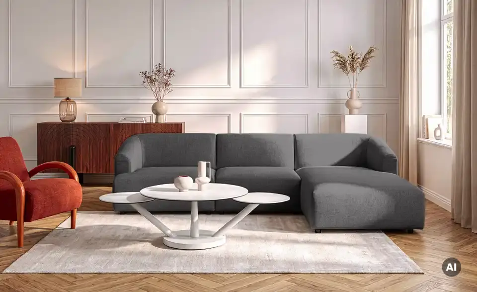 Höffner Selection Ecksofa Farina, in Wohnsituation