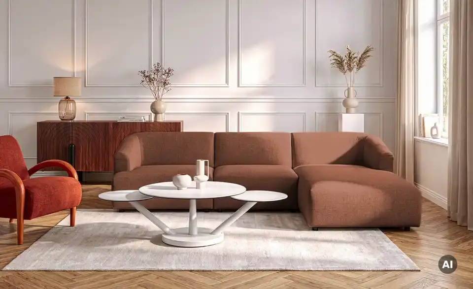 Höffner Selection Ecksofa Farina, in Wohnsituation