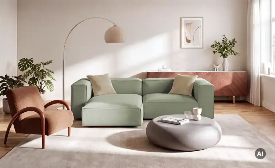 Höffner Selection Ecksofa Noé, in Wohnsituation
