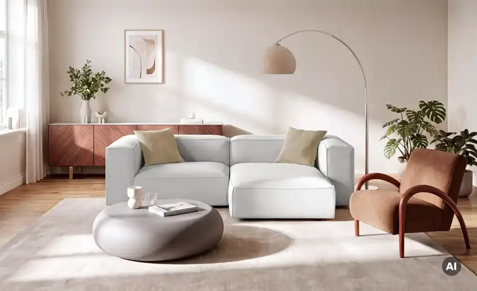Ecksofa Noé, in Wohnsituation