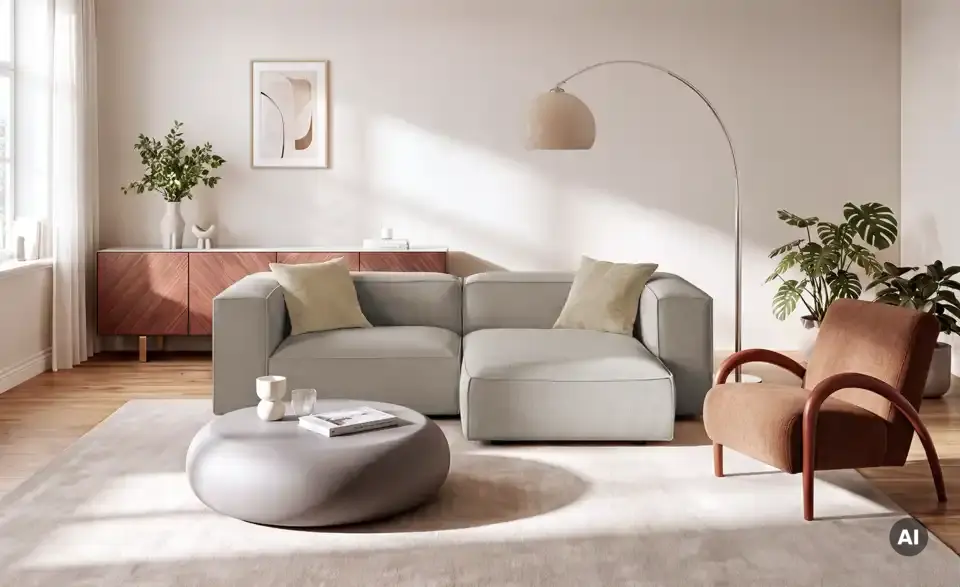 Ecksofa Noé, in Wohnsituation