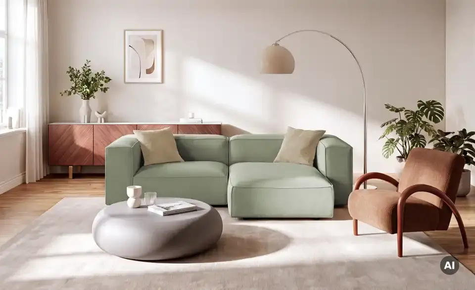 Ecksofa Noé, in Wohnsituation