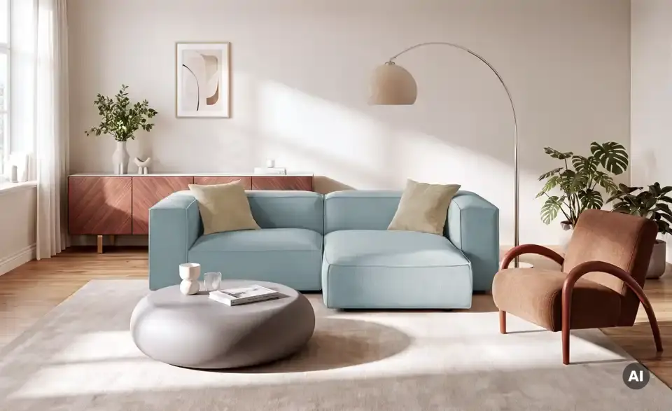 Ecksofa Noé, in Wohnsituation