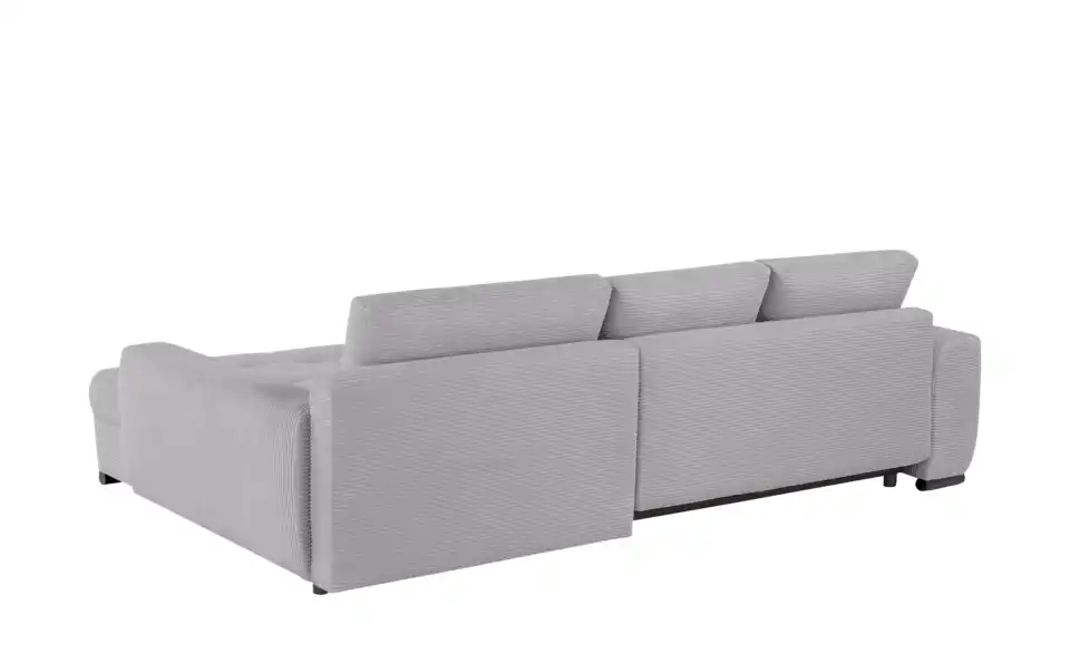 bobb Ecksofa Soumia in kuscheligem Cordstoff, Rückansicht
