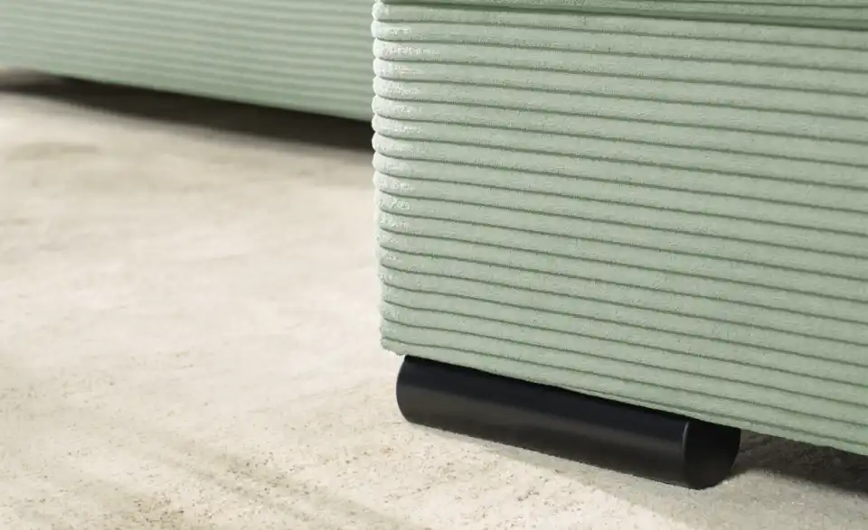 bobb Ecksofa Soumia in kuscheligem Cordstoff, Detailansicht