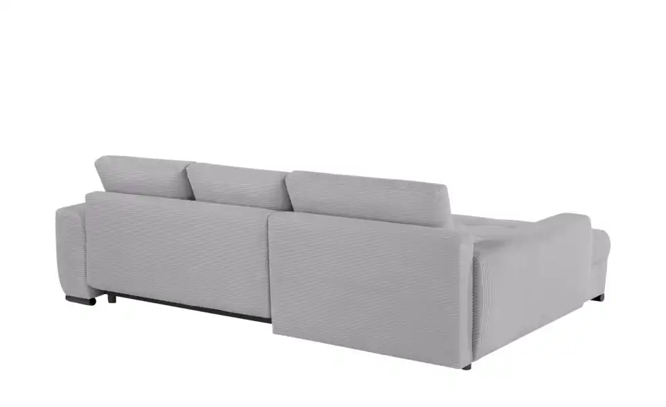 bobb Ecksofa Soumia in kuscheligem Cordstoff, Rückansicht