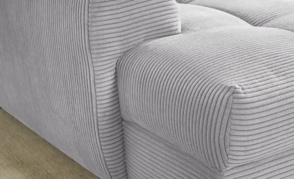 bobb Ecksofa Soumia in kuscheligem Cordstoff, Detailansicht