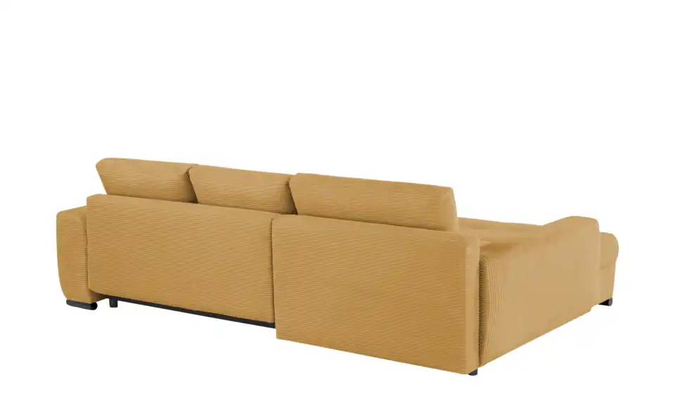 bobb Ecksofa Soumia in kuscheligem Cordstoff, Rückansicht
