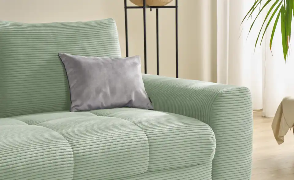 bobb Ecksofa Soumia in kuscheligem Cordstoff, Detailansicht