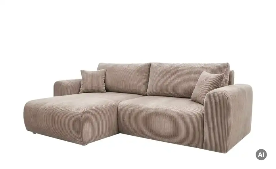 Ecksofa Henna mit Schlaffunktion, Perspektive