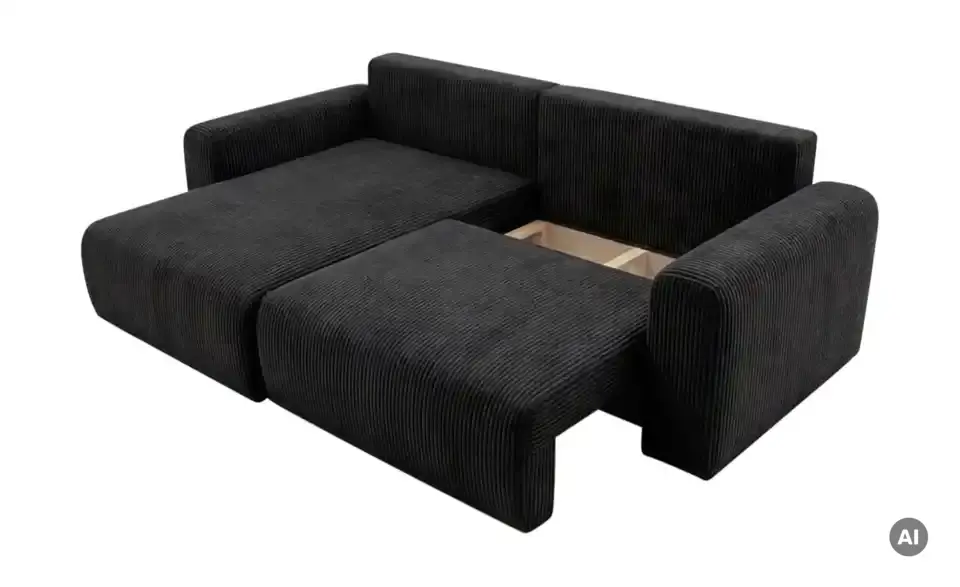 Ecksofa Henna mit Schlaffunktion, Funktionsansicht